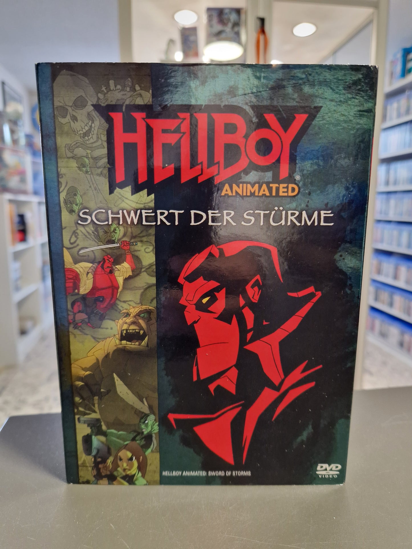 Hellboy Animated: Schwert der Stürme DVD | Mike Mignola Stil | Fantasy-Action | Memory Lane