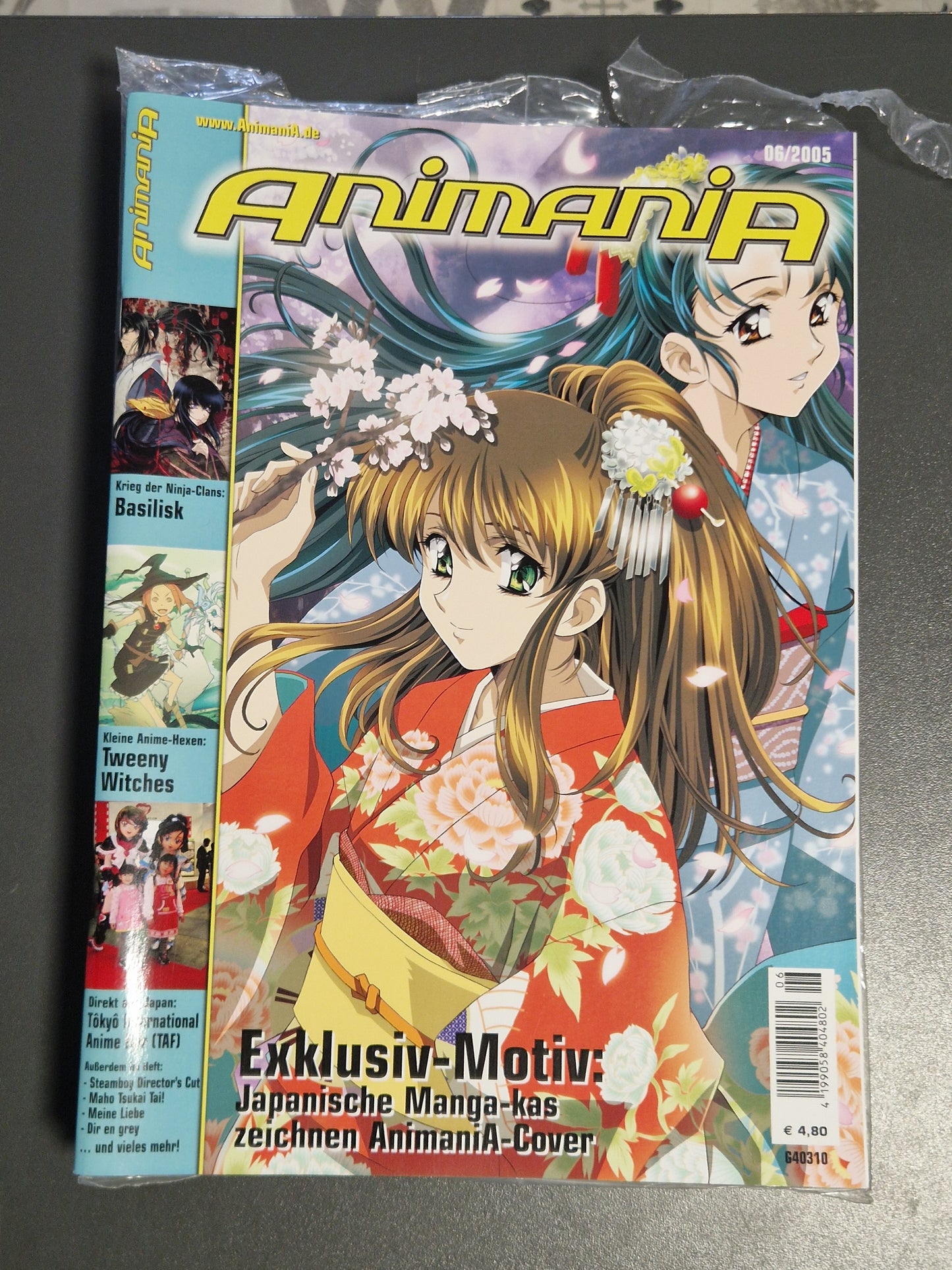AnimaniA 2005 Komplett-Set (Ausgaben 1-12) inkl. DVDs & Poster im Sammler-Schuber