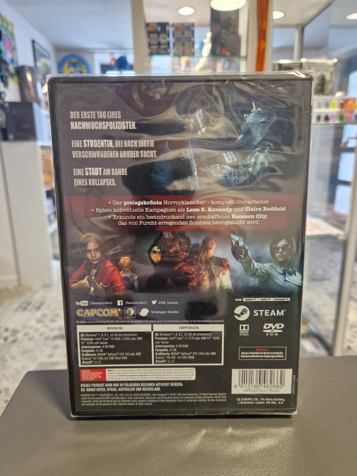 Resident Evil 2 | PC Spiel | NEU & OVP | Originalversiegelt (Sealed)