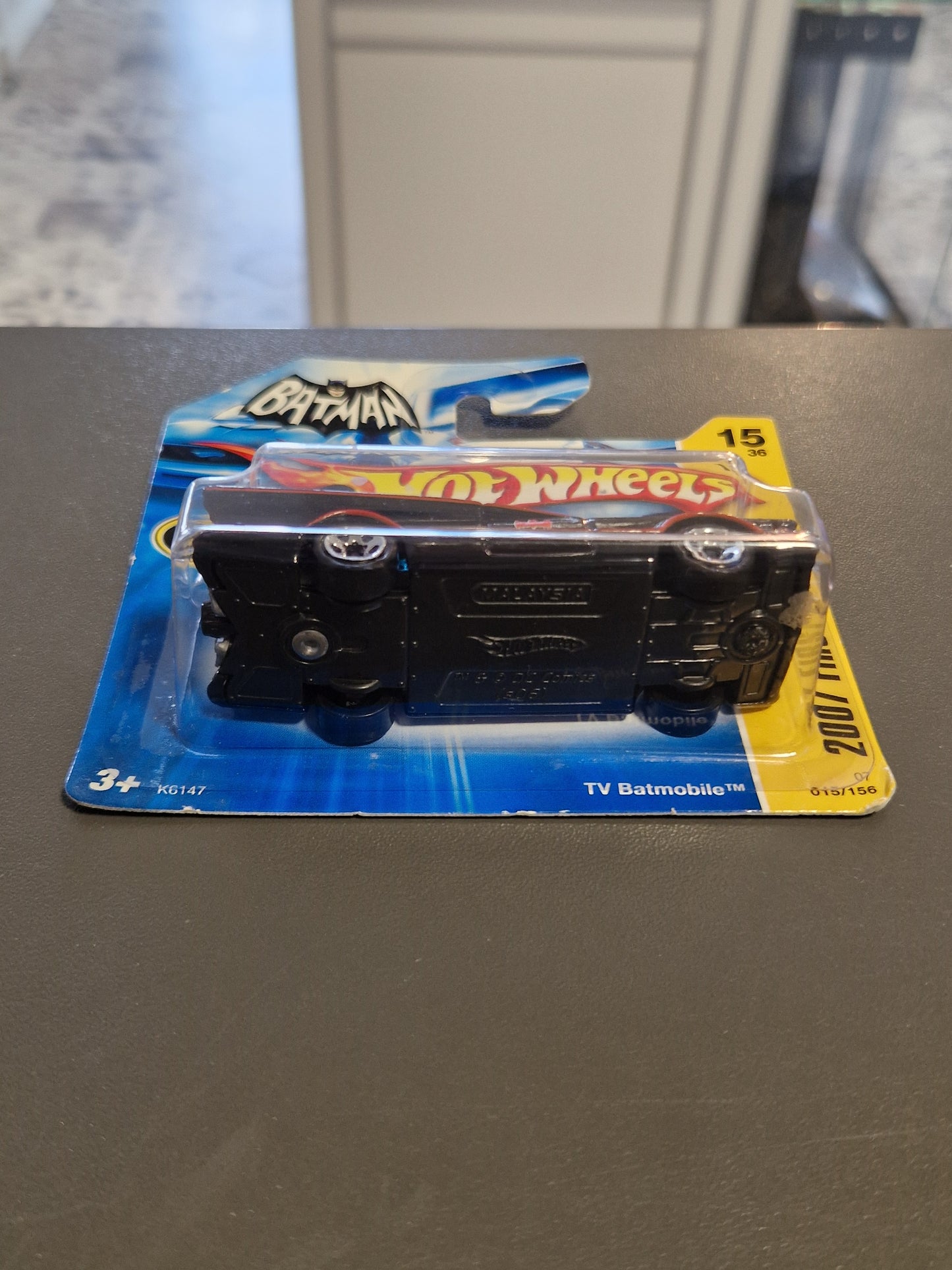 Hot Wheels: TV Batmobile – 2007 First Editions 15/36 (K6147) – Neu & OVP
