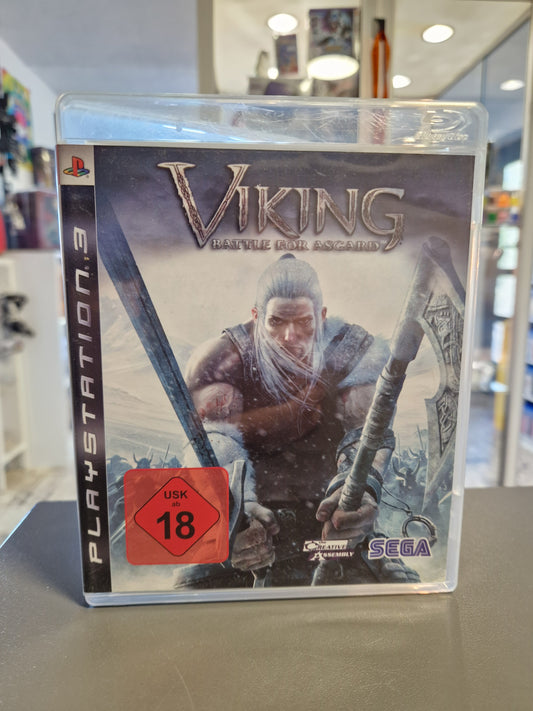 Cover von Viking: Battle for Asgard für PS3 mit dem Krieger Skarin.