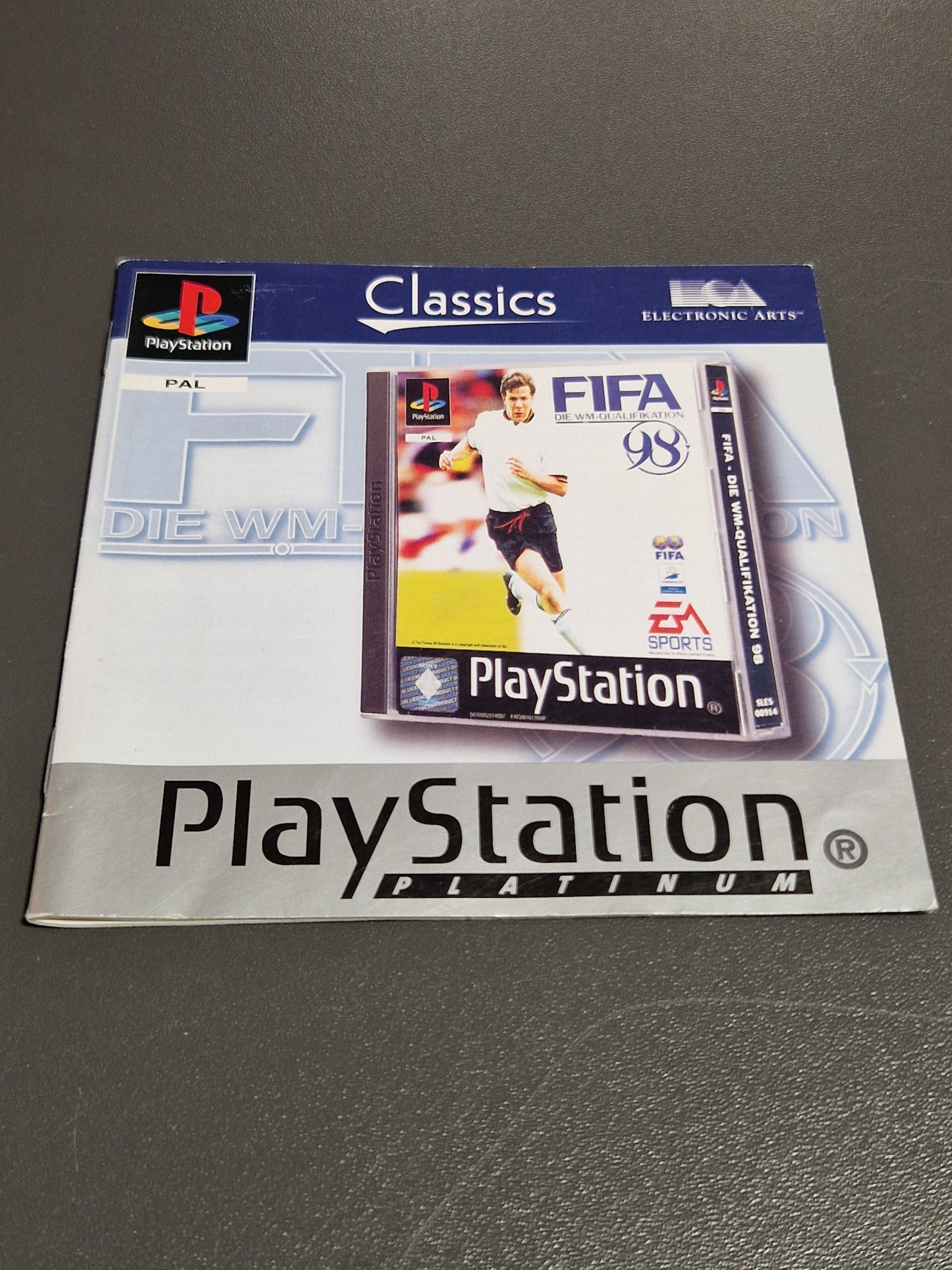 Fifa 99 Classics PS1 Playstation Anleitung