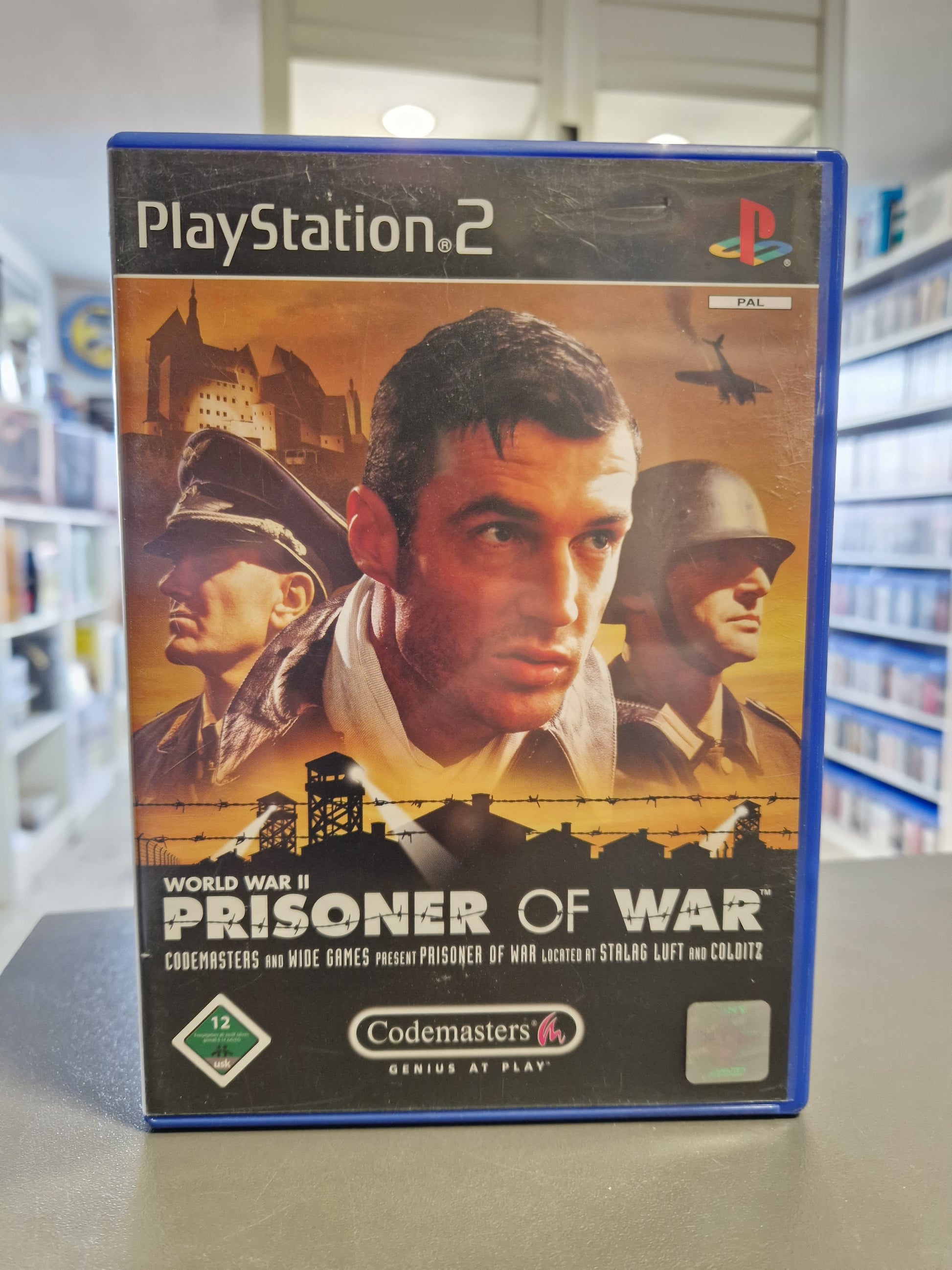 Prisoner of War PS2 Spiel PlayStation 2 CIB Anleitung Beiblatt kratzerfrei gepflegt Memory Lane Games Ostfriesland