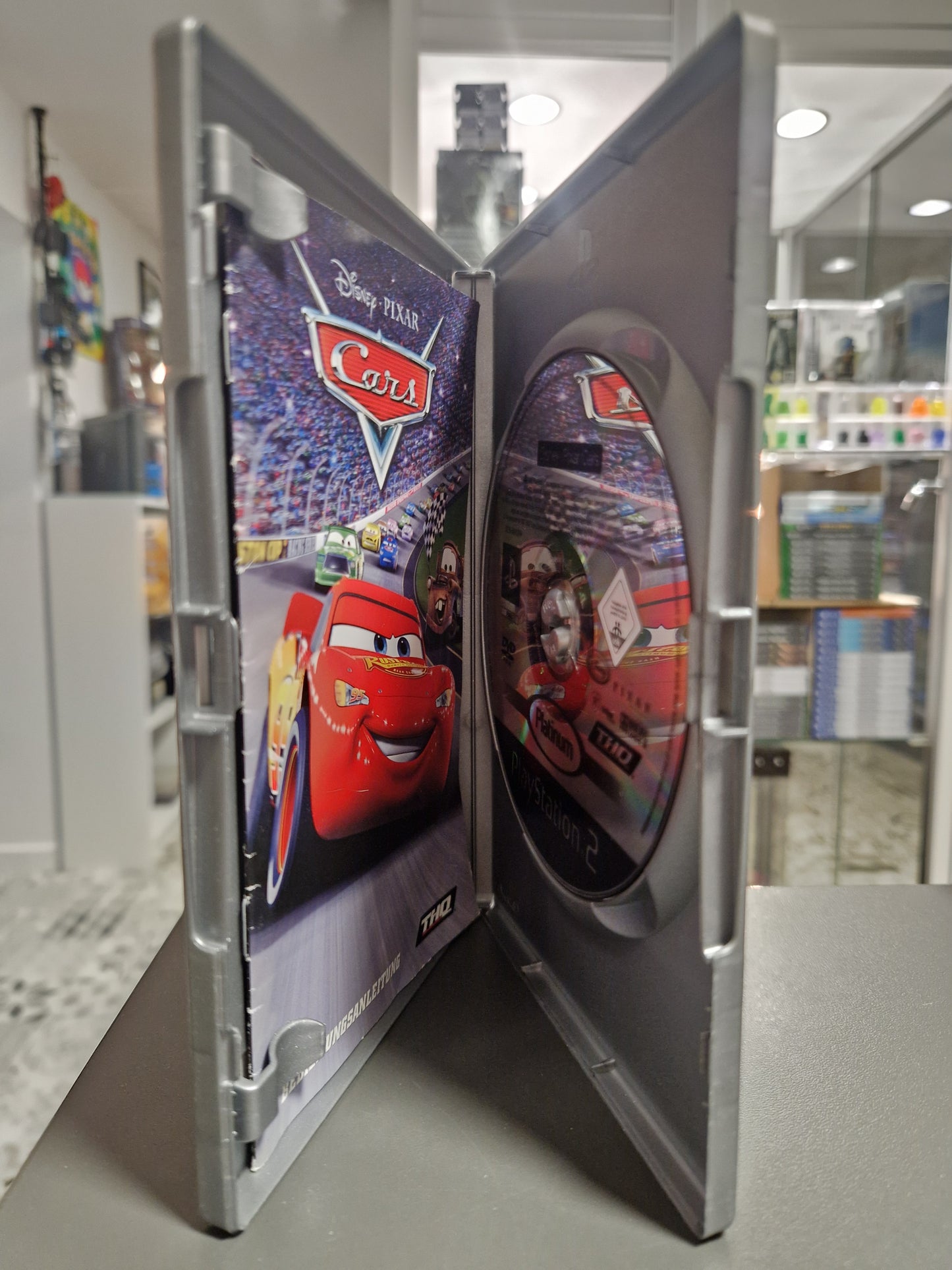 Disney Pixar Cars (PS2 | PlayStation 2) – Komplett mit Anleitung & Karte!