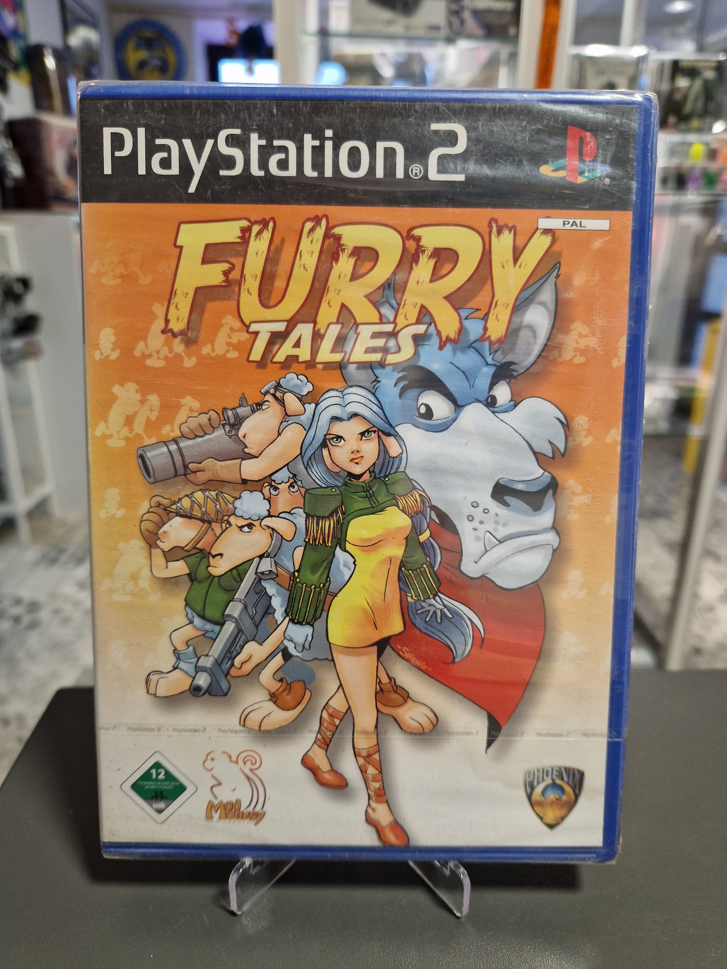 Furry Tales PS2 Spiel NEU originalverpackt OVP Factory Sealed Phoenix Games Rarität Sammlerzustand Memory Lane Games