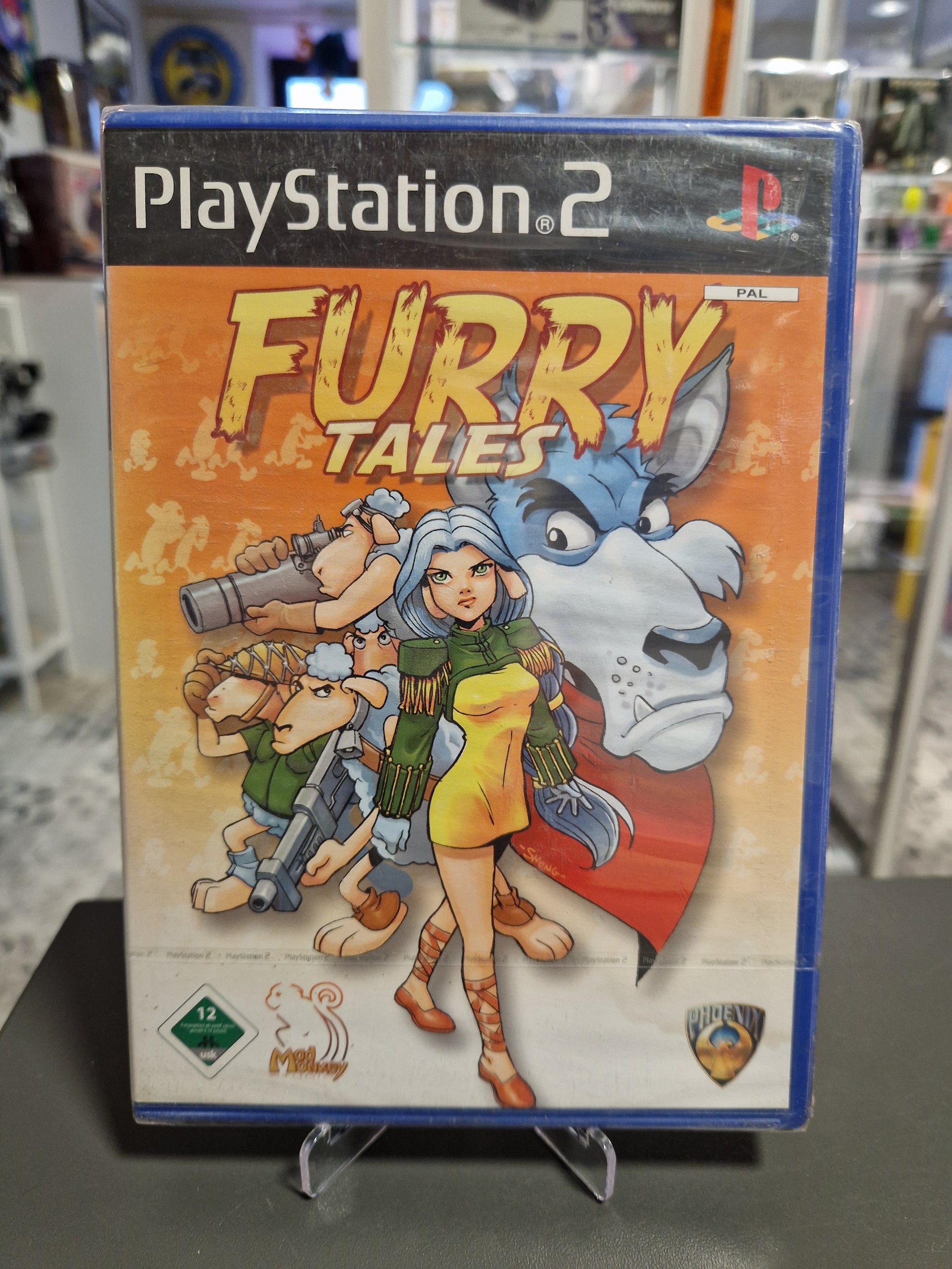 Furry Tales PS2 Spiel NEU originalverpackt OVP Factory Sealed Phoenix Games Rarität Sammlerzustand Memory Lane Games