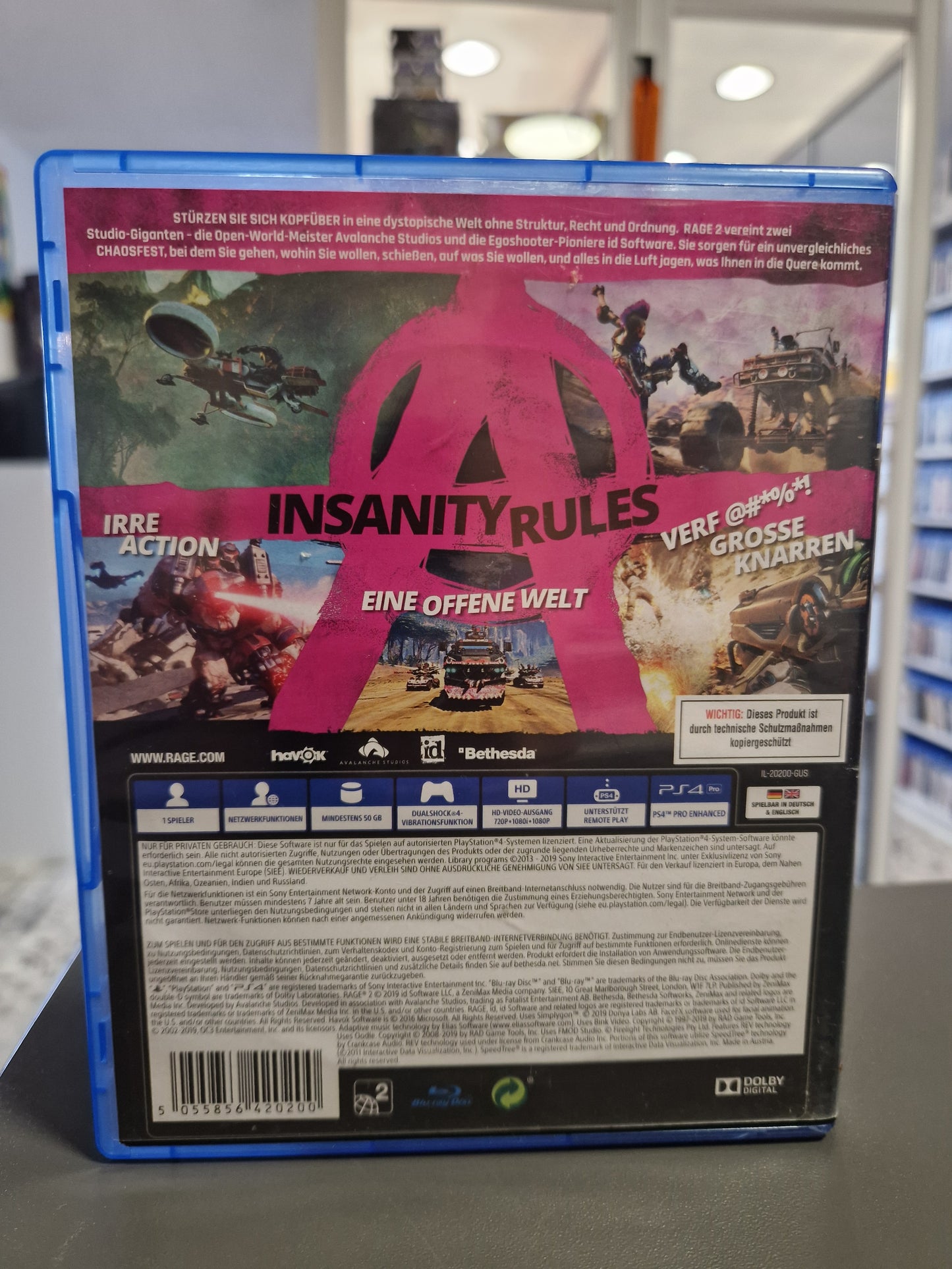 Rage 2 [PS4] Playstation 4 – Open-World-Shooter | Top Zustand & Kratzerfrei