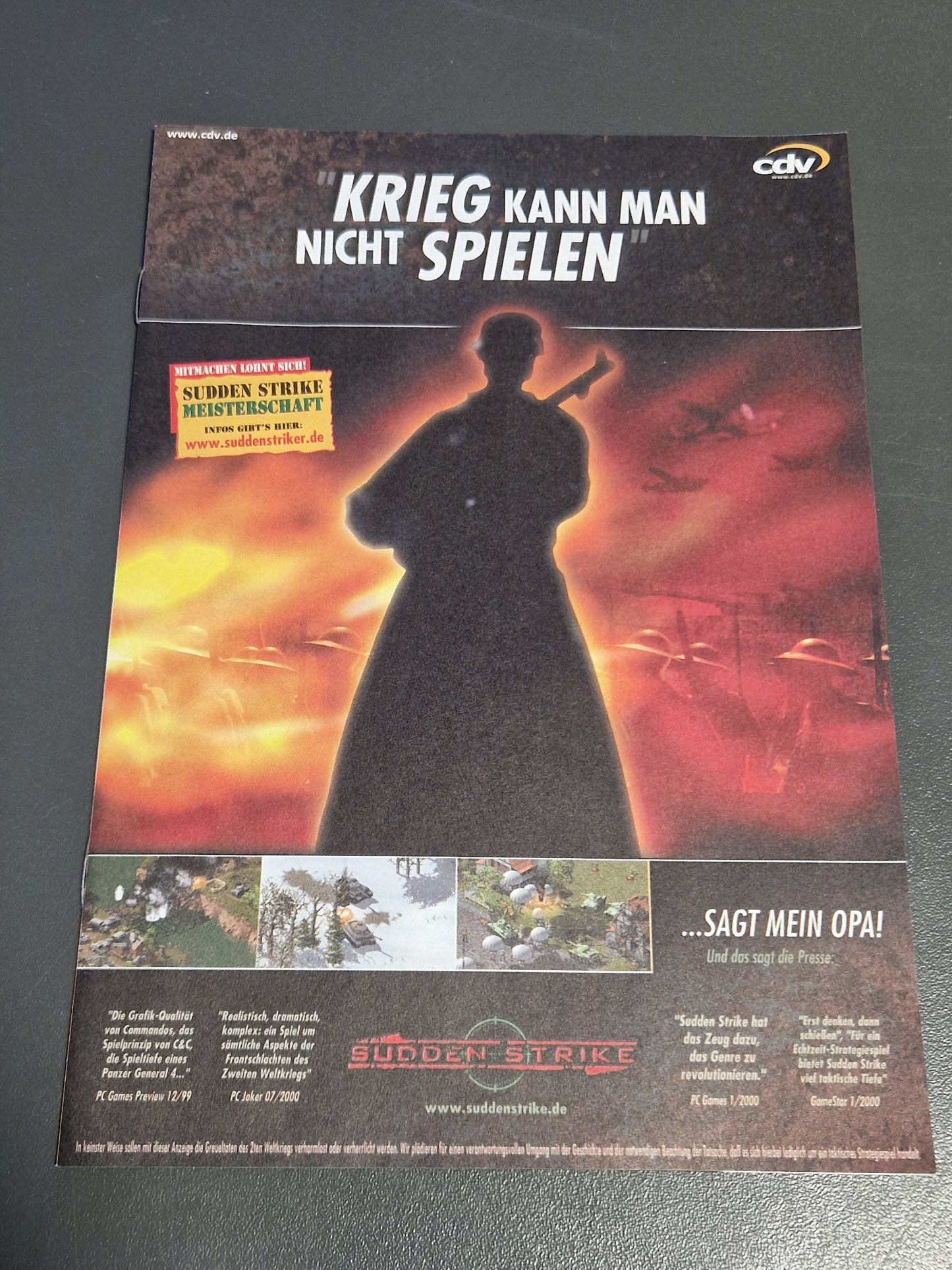 Sudden Strike Big Box | PC Spiel | Klassik-Strategie | CDs kratzerfrei | Anleitung | Memory Lane
