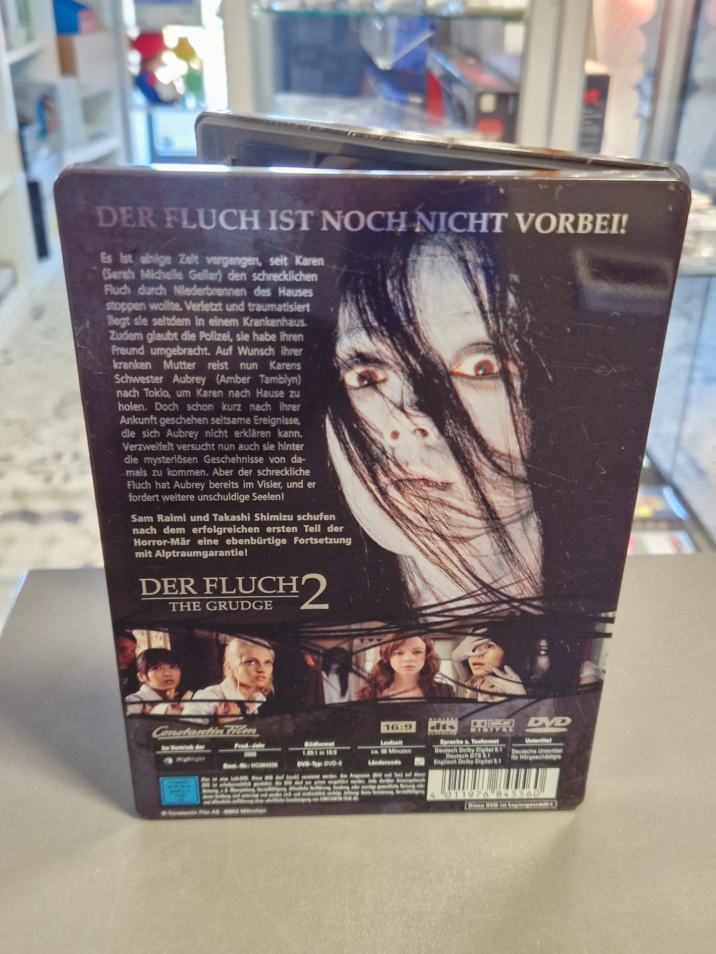 Der Fluch 2 – The Grudge DVD (Steelbook Edition) | Horror-Klassiker | Sammlerstück | Memory Lane