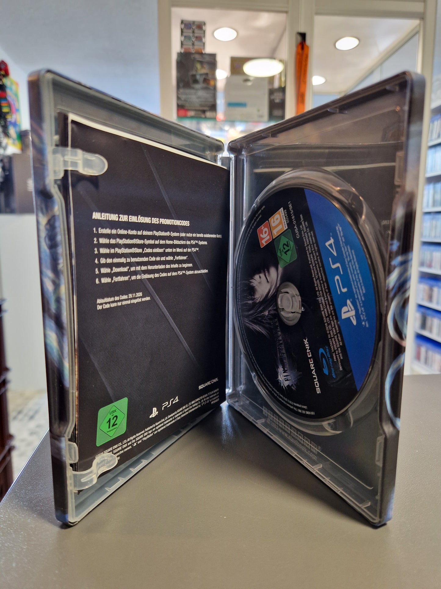 Final Fantasy XV Deluxe Edition inkl. Steelbook Kingsglaive PS4 Playstation 4