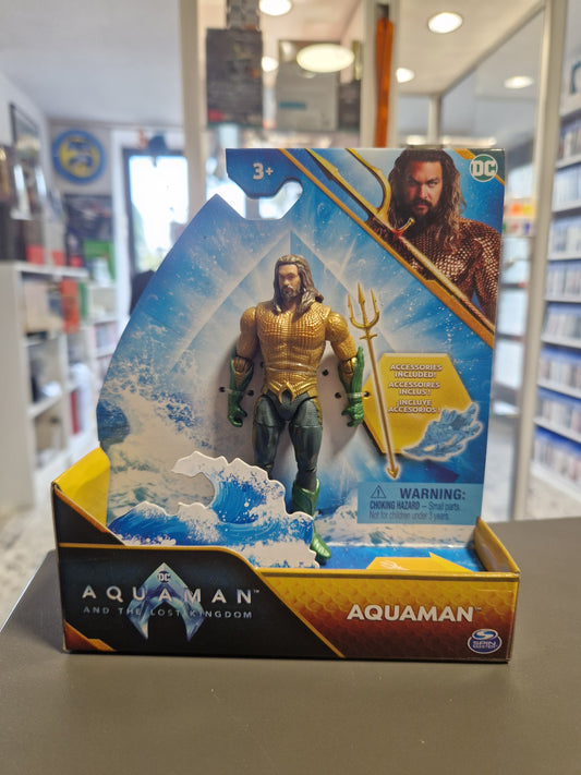 Actionfigur mit Zubehör ca. 10cm – beweglich – bekannt aus Comics Black Manta Limited Edition Orm – Spielzeug ab 3 Jahren DC