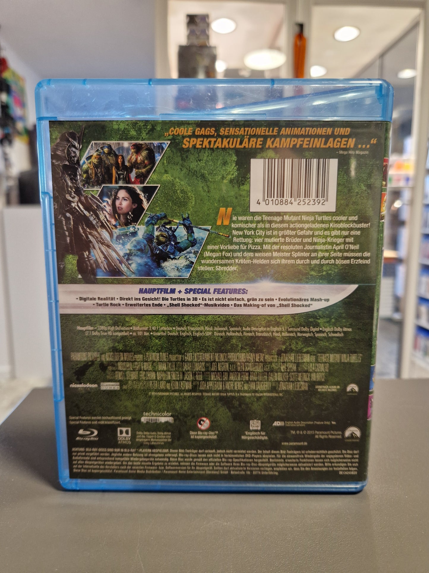Teenage Mutant Ninja Turtles (Blu-ray) – Cowabunga in HD! | Kratzerfrei