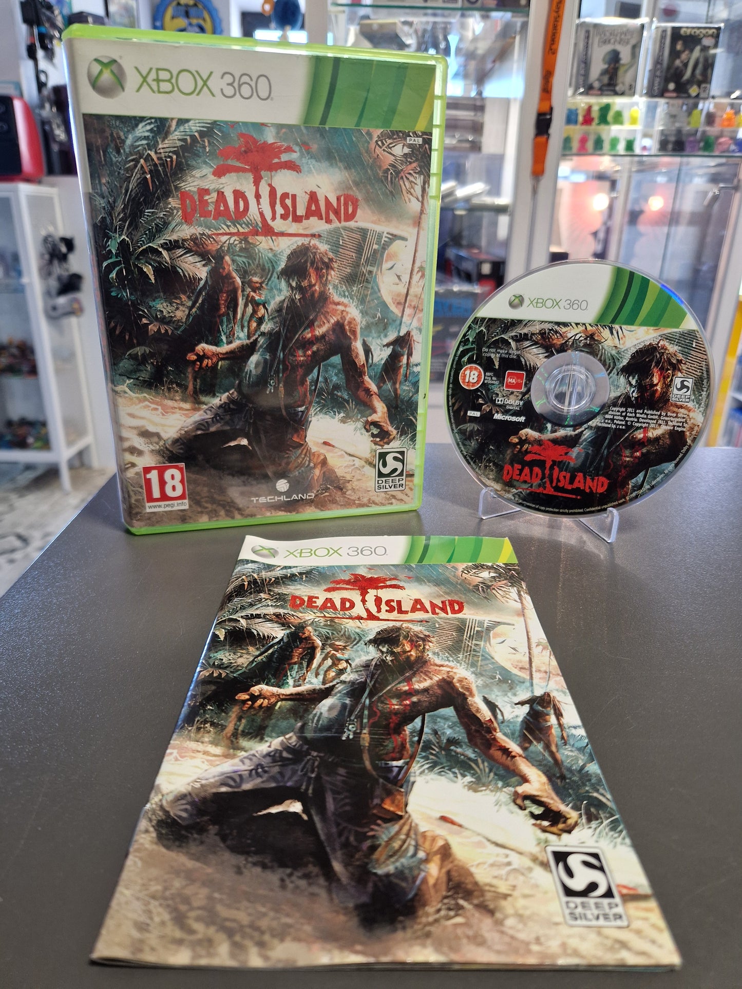 Dead Island Xbox 360 Spiel PEGI Version deutsche Texte englische Sprache vollständig mit Hülle Anleitung und Disc Memory Lane Games