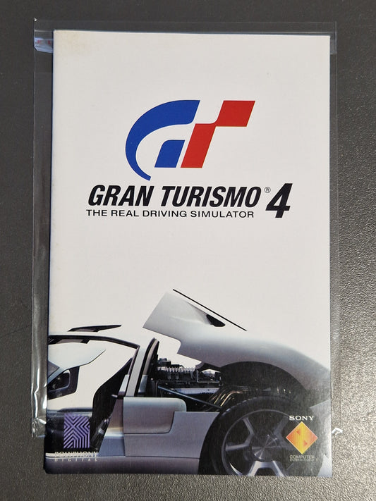 Gran Turismo 4 Booklet Sony PlayStation 2 Anleitung