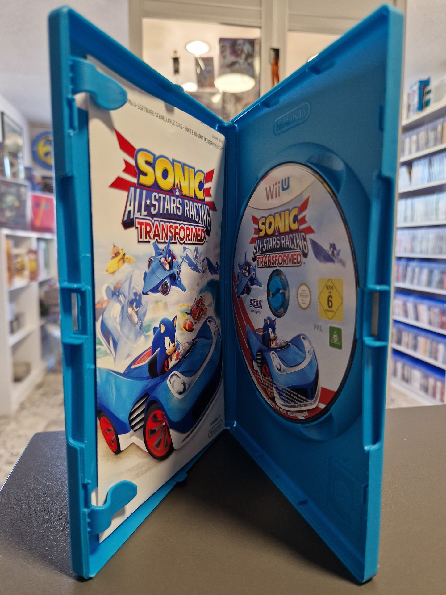 Sonic & All-Stars Racing Transformed Special Edition Nintendo Wii U | CIB