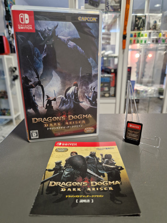 Dragons-Dogma-Dark-Arisen-Nintendo-Switch-Japan-Import-Cover-Modul-Anleitung