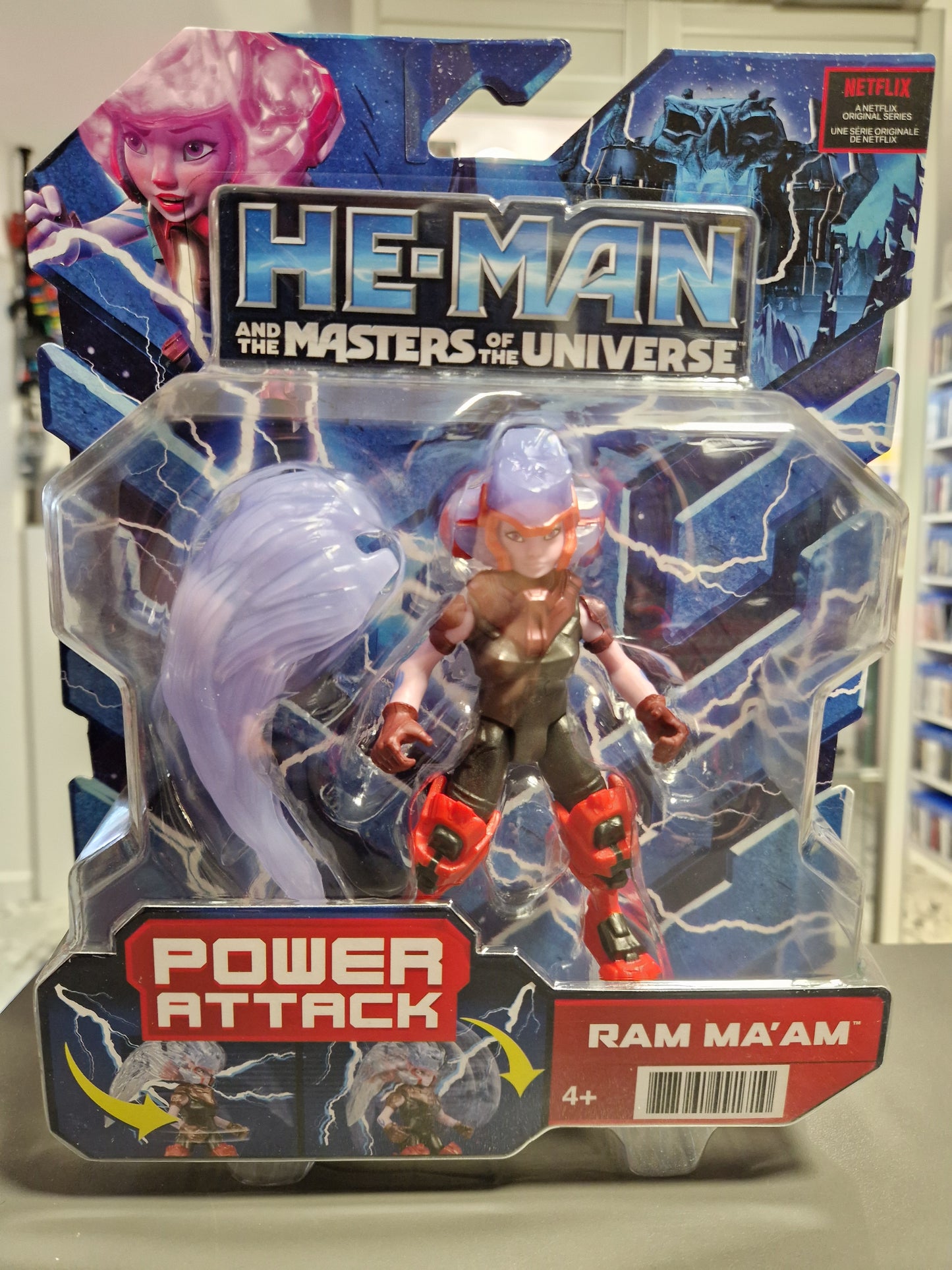 Mattel MotU Masters of the Universe Animated RAM MA´AM Actionfigur Neu OVP