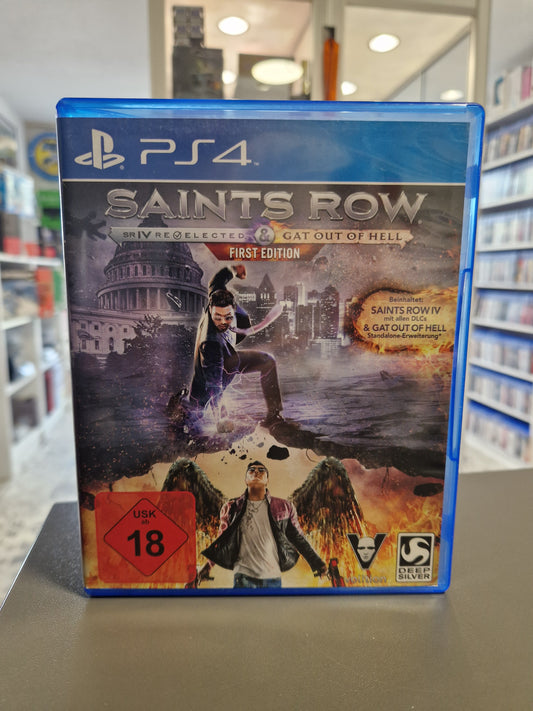 Saints Row Iv: Re-Elected & Gat Out Of Hell First Edition PlayStation 4